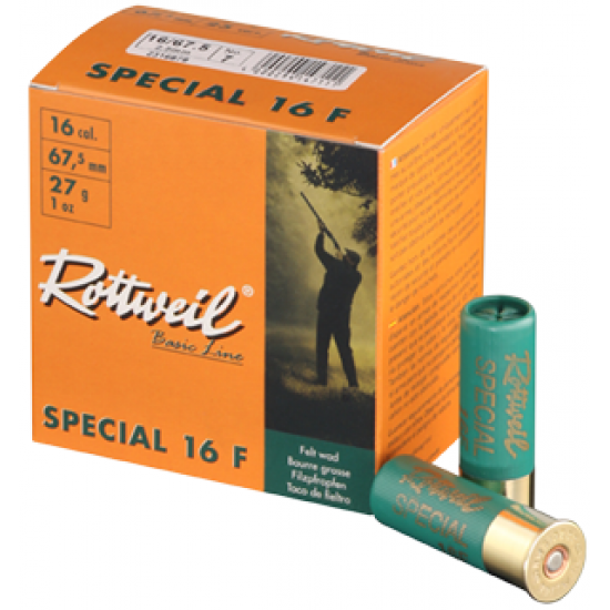 16/70/3.0 27g 8mm Rottweil Special 16 F